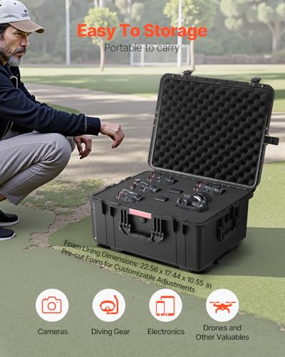 Dry Box Waterproof Hard Case with Pre