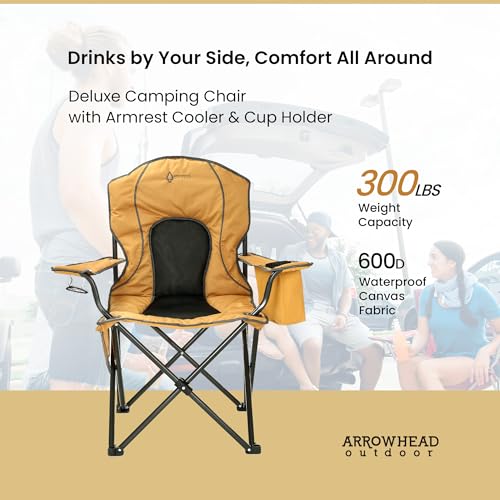 Portable Folding Camping Quad Chair w