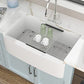 33 White Farm Sink Workstation