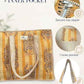 100% Cotton Quilted Tote Bag For Women