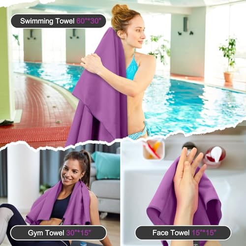 Quick Dry Travel Towel (3 Count)