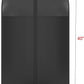 Univivi Garment Bag Suit Bag for Hanging Clothes, 40" Lightweight Full Zipper Washable Suit Cover with Large Visible Window for Suit Coat, Jacket, Sweaters (Set of 6), Black