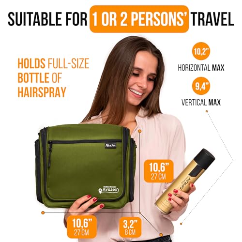 Travel Toiletry Bag for Men and Women