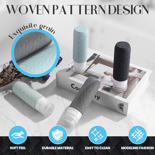 Travel Bottles for Toiletries (4 Count)
