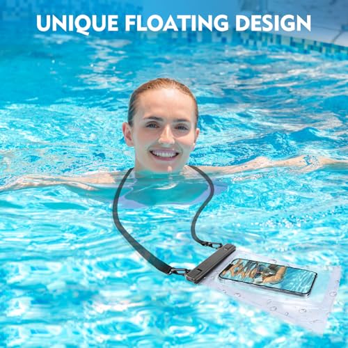 Large Waterproof Phone Pouch [with Sealing Strip]