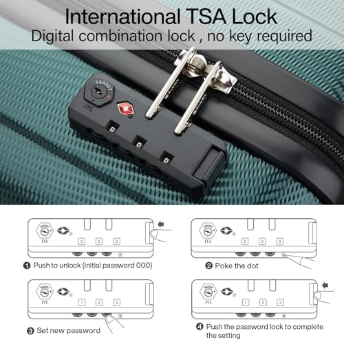 16 Inch Underseat Carry on Luggage with Wheels