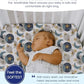 Space Crib Fitted Sheet (2 Count)
