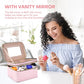 Double Layer Travel Makeup Bag Women
