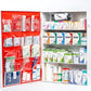 4 Shelf Restaurant Metal 1st Aid Cabinet Class B