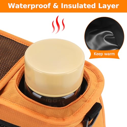Universal Stroller Organizer with Insulated Cup Holder
