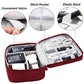 Electronics Organizer Travel Universal Cable Organizer Bag Waterproof Electronics Accessories Storage Cases for Cable