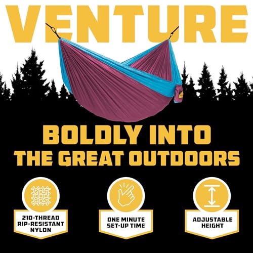 Hammock for Camping Double Hammocks Gear for The Outdoors Backpacking Survival or Travel