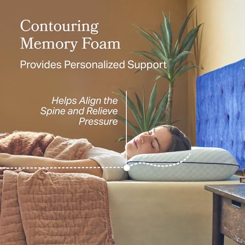 Cooling Gel Memory Foam Pillows for Sleeping (2 Count)