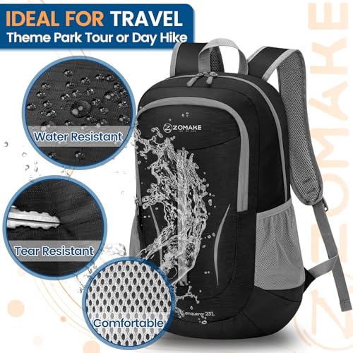 Lightweight Packable Backpack 25L