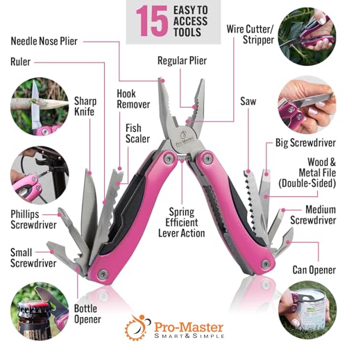 Pink Multitool 15
