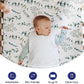 Botanical Crib Sheets Netural for Girls Boys (2 Count)