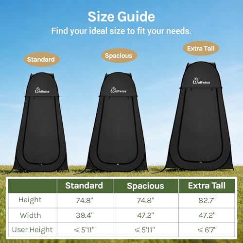 Pop Up Shower Tent for Camping Essentials