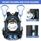 Lacrosse Bag Durable Equipment Backpack with 2 Stick Holders