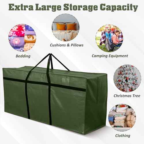 4 Pcs 176 Gallon Extra Large Moving Bags Heavy Duty Storage Bag (4 Count)