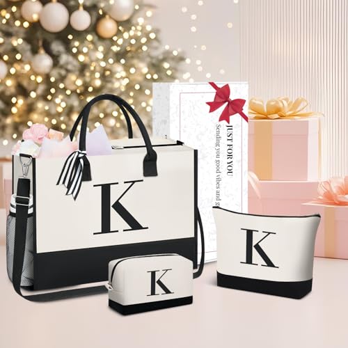 Initial Tote Bag