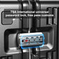 Carry on suitcase Zipperless Luggage
