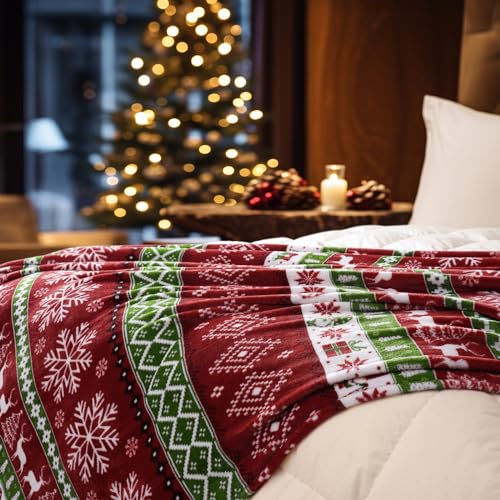 Printed Fleece Throw Blanket