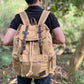 High Capacity Canvas Vintage Backpack