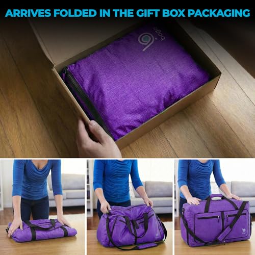 Travel Duffle Bag for Women & Men. Extra Large Foldable Duffel Bags