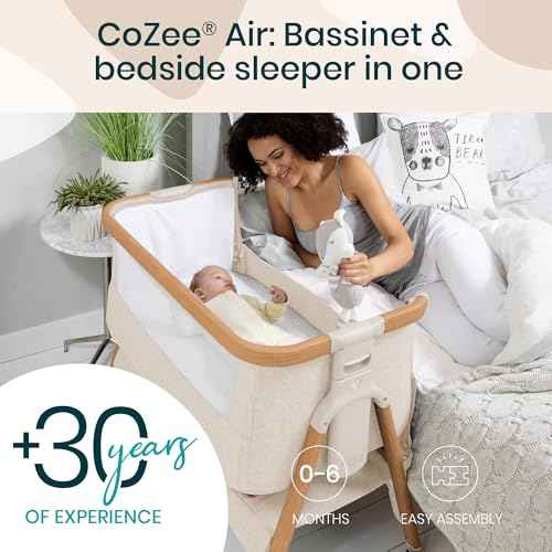 CoZee® Air Baby Bassinet & Bedside Sleeper