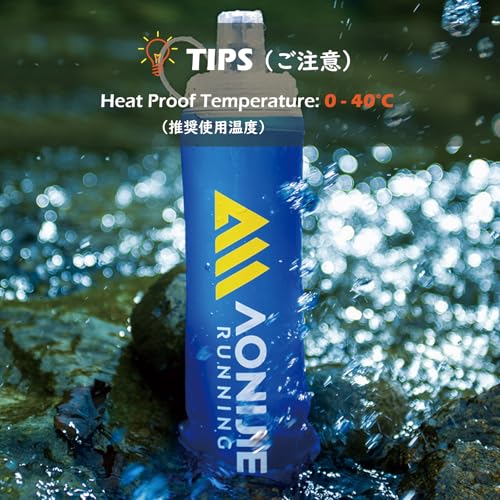 Collapsible Flask Soft Folding Water Bottles (2 Count)