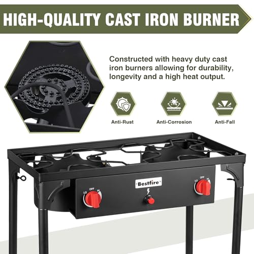 2 Burner Camping Stove