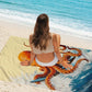 Microfiber Octopus Beach Towel