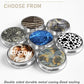 Pill Box 3 Compartment Portable Travel Medicine Box with Mirror