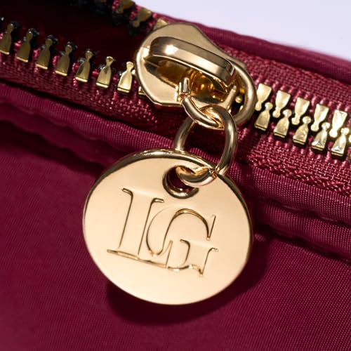 Quilted Makeup Bag with Brush Case