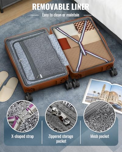 3 Piece Hardshell Luggage Set (3 Count)