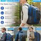 Extra Large Backpack Bookbag for College Travel Laptop Business Hiking Backpack Fit Laptop Up to 17 Inch Sturdy Multi Compartment Gifts for Men Women Night Light Reflective