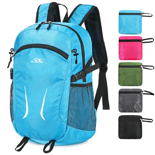 Small Hiking Backpack 35L Travel Lightweight Hiking Packable Daypack Water