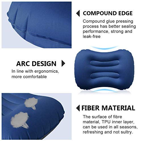 Ultralight Inflatable Camping Pillows