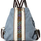 Women Canvas Backpack Daypack Casual Shoulder Bag