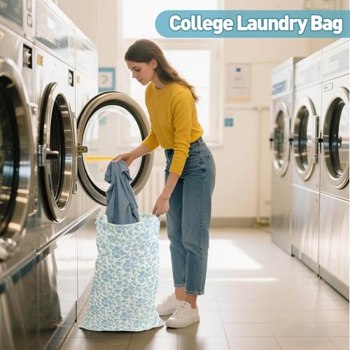 Laundry Bag Backpack for Dorm & Travel