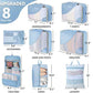 8 Set Packing Cubes for Travel (8 Count)