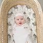 Stretch Fitted Bassinet Sheet Set BROLEX 2 Pack Cradle Sheets for Bassinet Pad (2 Count)