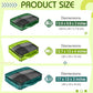 5 Pcs Packing Cubes for Suitcase Large Travel Cubes Carry on Luggage Organizer Bags for Clothes Accessories (5 Count)