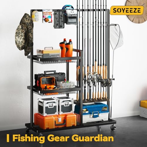 Fishing Rod Holders for Garage