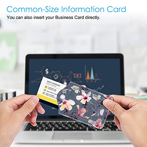 Luggage Tags Privacy Cover ID Label for Travel Bag Suitcase (2 Count)