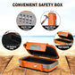 Portable Safe Lock Box with Combination Lock Mini Beach Travel Safe Waterproof Small Lockable Box with Removable Wire Rope Combination Safe Box for Dorm