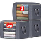 90L Clothes Storage (3 Count)