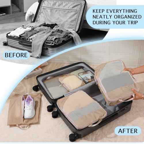 Compression Packing Cubes for Travel (6.99 Count)