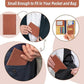 Genuine Leather Travel Passport Wallet