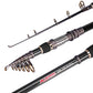 Telescopic Fishing Rod Pole Spinning Fishing Rod Carbon Fiber Travel Rod for Saltwater Freshwater Rods 1.8M 5.91Ft